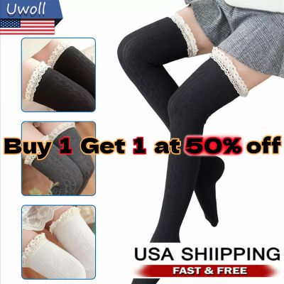 New Girls Ladies Women Thigh High Over the Knee Socks Long Stockings Warm